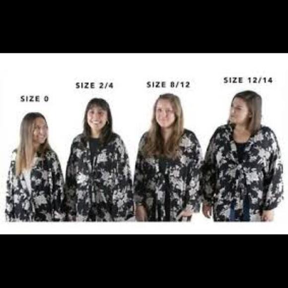 Spiritual Gangster Maya Kimono Robe Black One Size - 86 - Picture 4 of 15